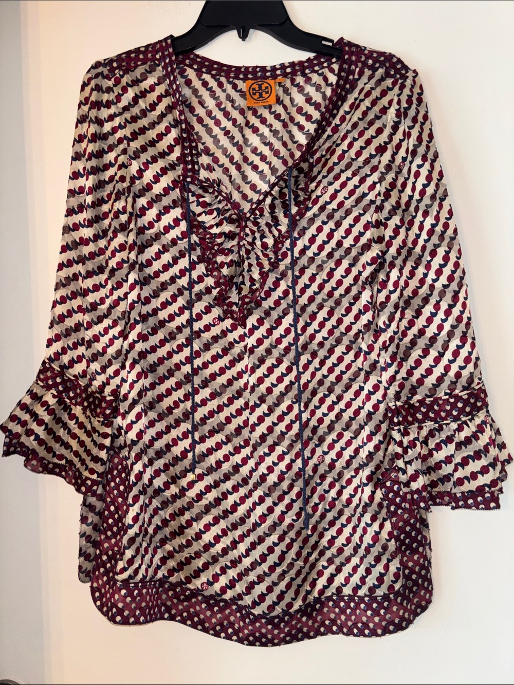 Tory Burch Silk Blend Blouse